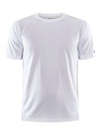 Fitness Shirt Herren Weiss